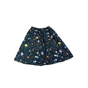 ModCloth Science Chemistry Teacher Print Midi Skirt Size Medium Elastic Geek